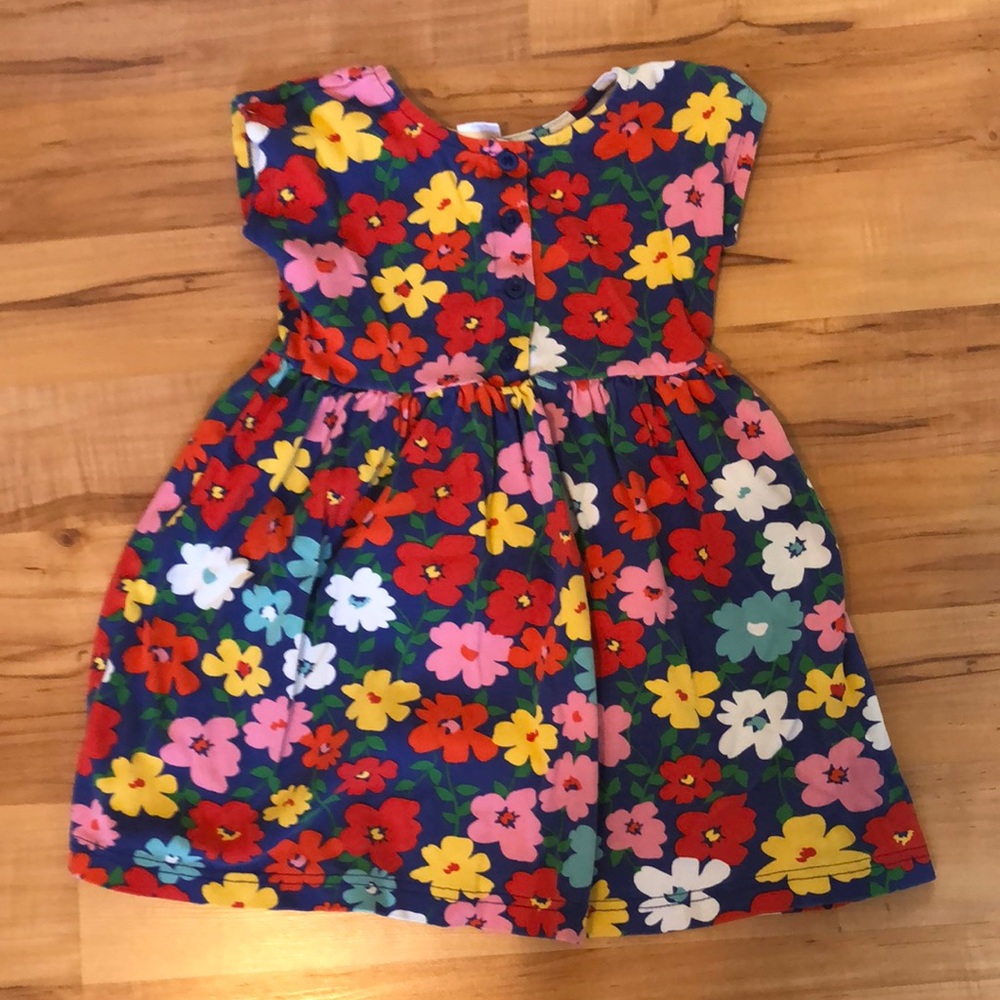 EUC Hanna Andersson Short Sleeved Dress. 6-7.